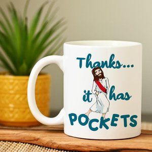 Jesus Christian Coffee Mug POCKETS A